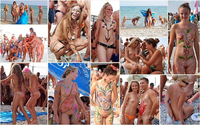 Koktebel sunny art festival - Teen naked nudists photo [New Nudism]