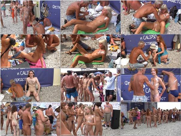 Cool day at the beach - Family nudism video [vol 1] [New Nudism]