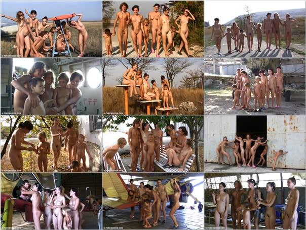Natural life airfield - Family naturism video [vol 2] [New Nudism]